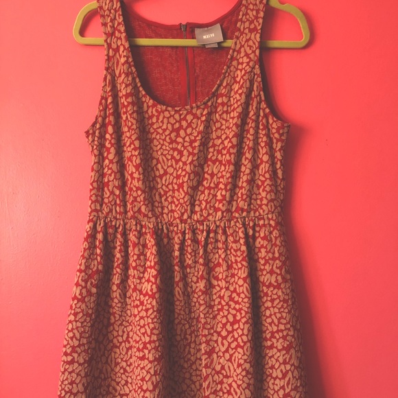 Anthropologie Maeve Cheetah Dress - Picture 1 of 5
